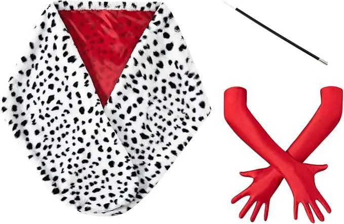 Women'S Accessories In The 1950S - 여자 할로윈 Deville 코트 의상 달마시안
