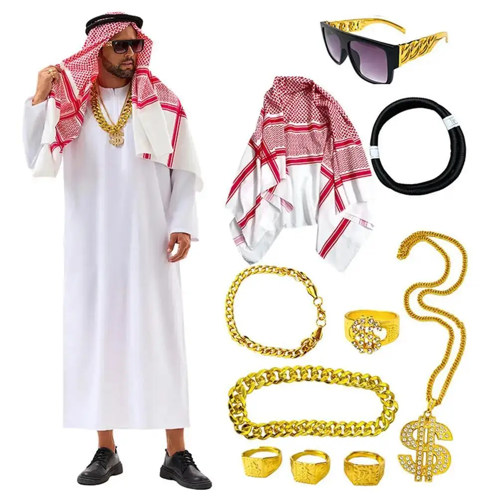 Women'S Vacation Accessories - 아라비아 두바이 의상 UAE 시에크 코스프레