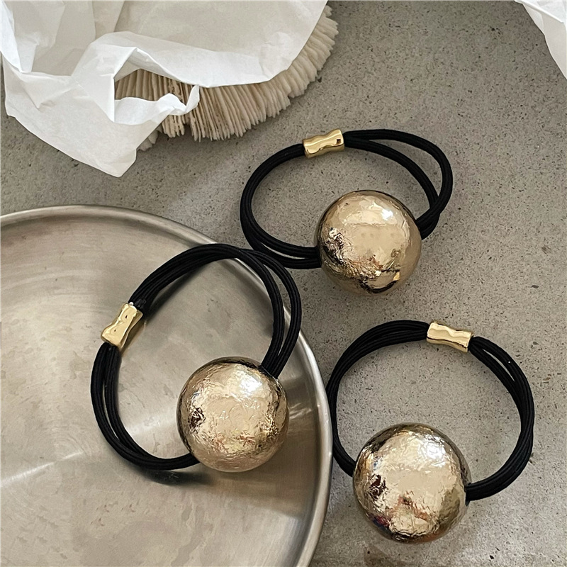 레트로 럭셔리 골드 디스트레스드 원형 구슬 머리띠, 기 - Wrap Ring Gold 리뷰 및 가격
