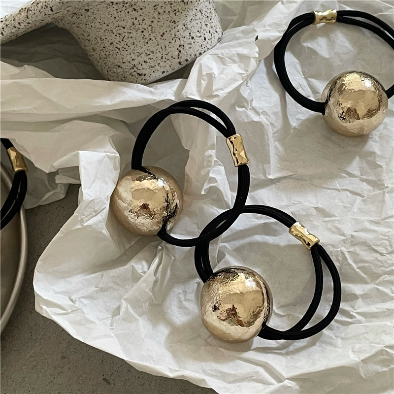 레트로 럭셔리 골드 디스트레스드 원형 구슬 머리띠, 기 - Wrap Ring Gold 리뷰 및 가격