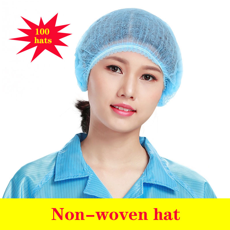 일회용 식품 부직포 더스트 캡 100 모자 미용실 모자 - Women Kitchen Accessories 리뷰 및 가격