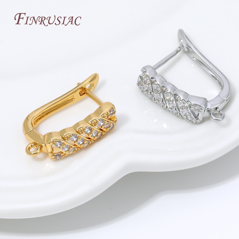 18K 금도금 큐빅 지르코니아 허기 후프 귀걸이 고리, - Wrap Ring Gold 리뷰 및 가격