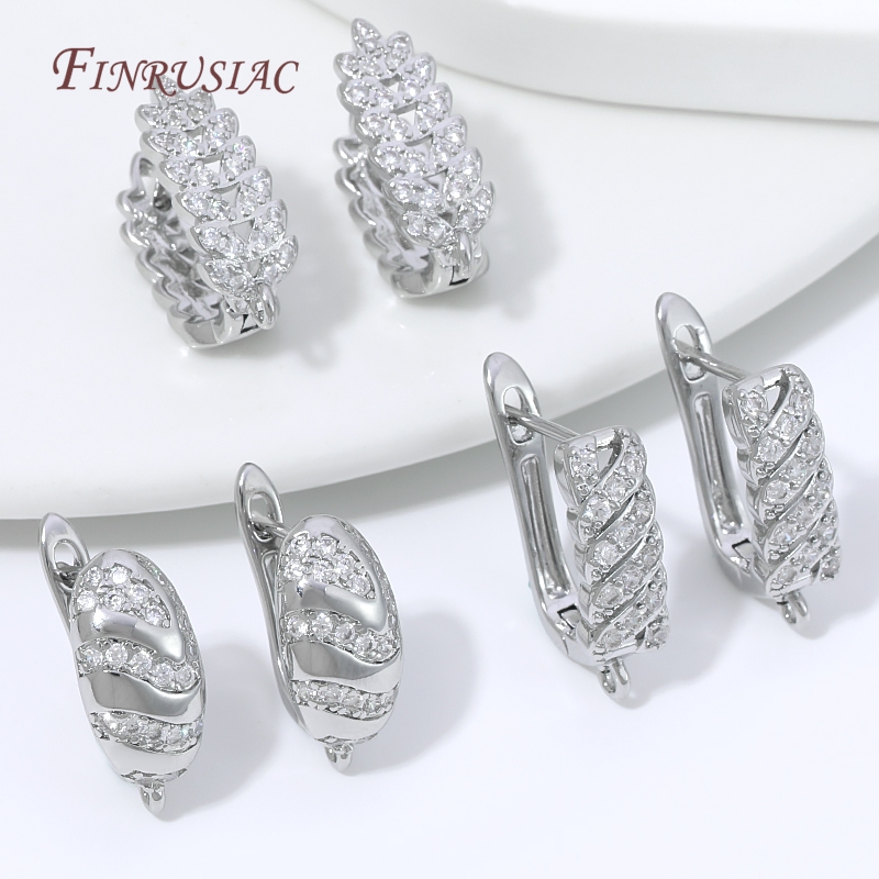 18K 금도금 큐빅 지르코니아 허기 후프 귀걸이 고리, - Wrap Ring Gold 리뷰 및 가격
