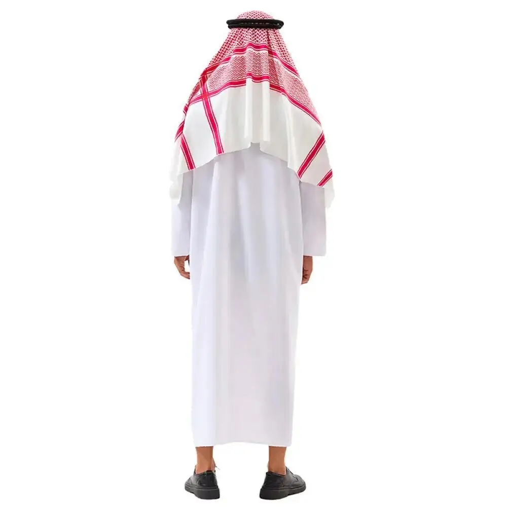 아라비아 두바이 의상 UAE 시에크 코스프레 흰색 로브 - Women'S Vacation Accessories 리뷰 및 가격