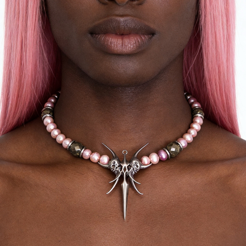 Y2K 쥬얼리 해골 십자가 펜던트 목걸이 여성용 고스  - Women'S Accessories In The 90S 리뷰 및 가격