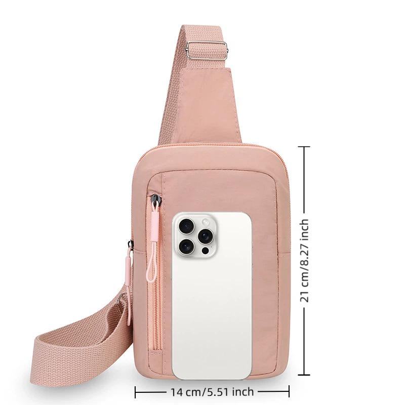 미니 슬링백 스타일리시한 크로스바디 체스트 백팩 튼튼한 - Women Accessories Pouch 리뷰 및 가격